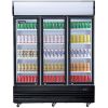 Dukers DSM-68SR Commercial Sliding Glass  Merchandiser Refrigerator