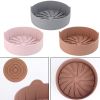 1pc Round Air Fryer Silicone Pot Silicone Air Fryer Baking Mat Oven Heat Insulation Mat Kitchen Baking Utensils