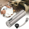 Home Portable Stainless Steel Manual Coffee Grinder with Ceramic Burr Bean Mill XH