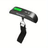 GOXAWEE 110lb/50kg Digital Handheld Luggage Hanging Baggage Scale With Backlight LCD Display