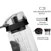 sFruit Infuser Water Bottle 32OZ Juice Shaker Sport w/ Flip Top Lid Anti-Slip Grips