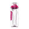 sFruit Infuser Water Bottle 32OZ Juice Shaker Sport w/ Flip Top Lid Anti-Slip Grips